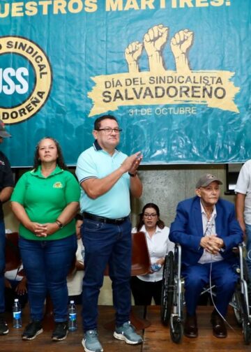 Ministro Rolando Castro expresa su apoyo al sindicalista salvadoreño en el