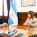Félix Ulloa se reúne con Patricia Bullrich en Argentina para abordar la transformación de El Salvador