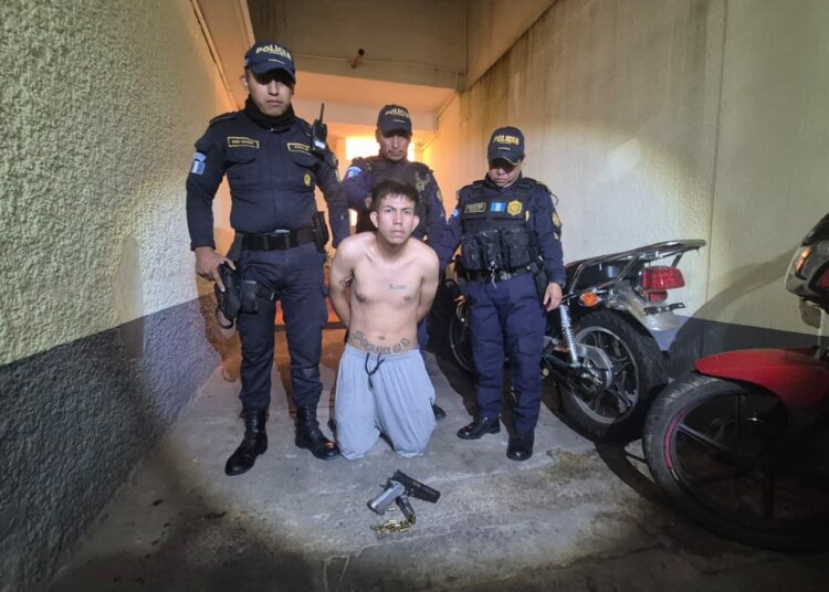 Capturan a pandillero de MS que planificaba ataque armado en Guatemala