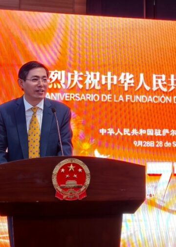 “Cuatro años inolvidables”: embajador de China se despide de El Salvador y destaca cooperación bilateral