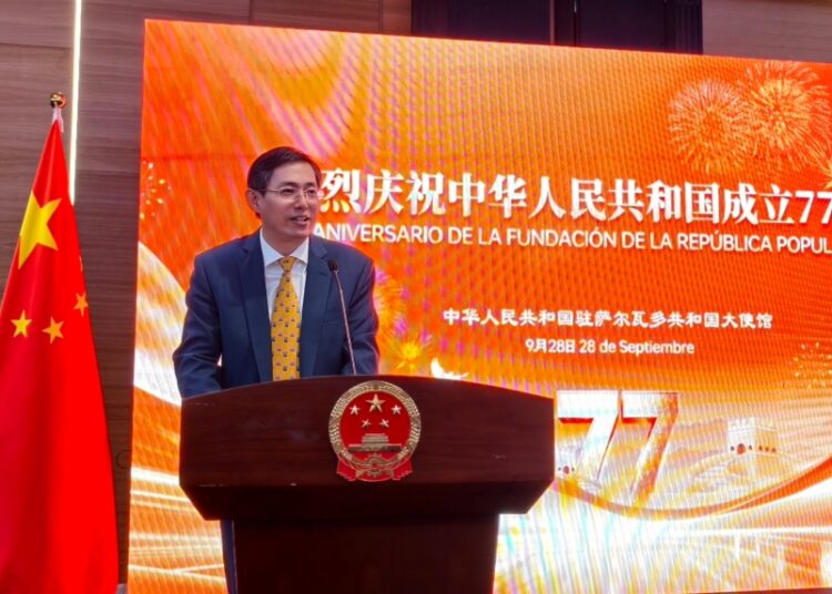 “Cuatro años inolvidables”: embajador de China se despide de El Salvador y destaca cooperación bilateral