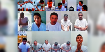 Condenan a 27 pandilleros de la 18 Sureños con penas de hasta 60 años