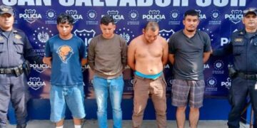 Capturan a cuatro sujetos tras protagonizar una pelea durante un baile en Rosario de Mora, San Salvador
