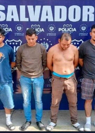 Capturan a cuatro sujetos tras protagonizar una pelea durante un baile en Rosario de Mora, San Salvador