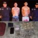 Dos jóvenes son detenidos por tráfico de drogas y agrupaciones ilícitas