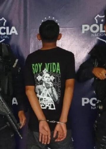 Capturan a adolescente señalado de hurtar $1,000 de una vivienda en Chilanga, Morazán