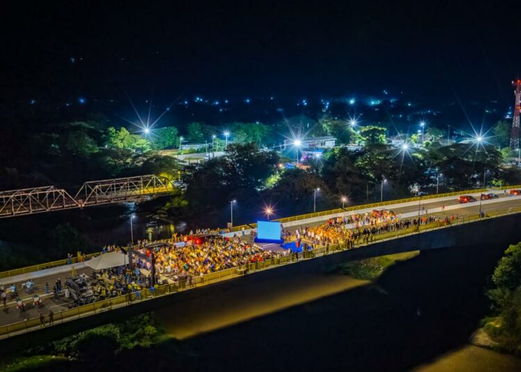 Nuevo puente binacional se convierte en el segundo más largo de El Salvador