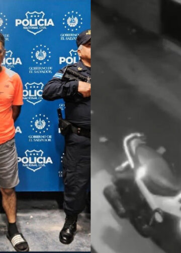 Cámaras de videovigilancia permiten localizar a sospechoso de receptación en Mejicanos