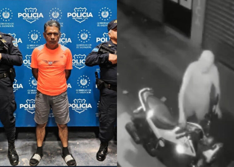 Cámaras de videovigilancia permiten localizar a sospechoso de receptación en Mejicanos