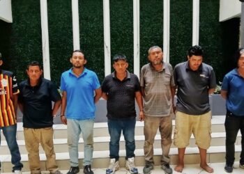 Capturan a siete personas tras protagonizar riña callejera en Zacatecoluca