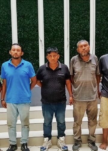 Capturan a siete personas tras protagonizar riña callejera en Zacatecoluca