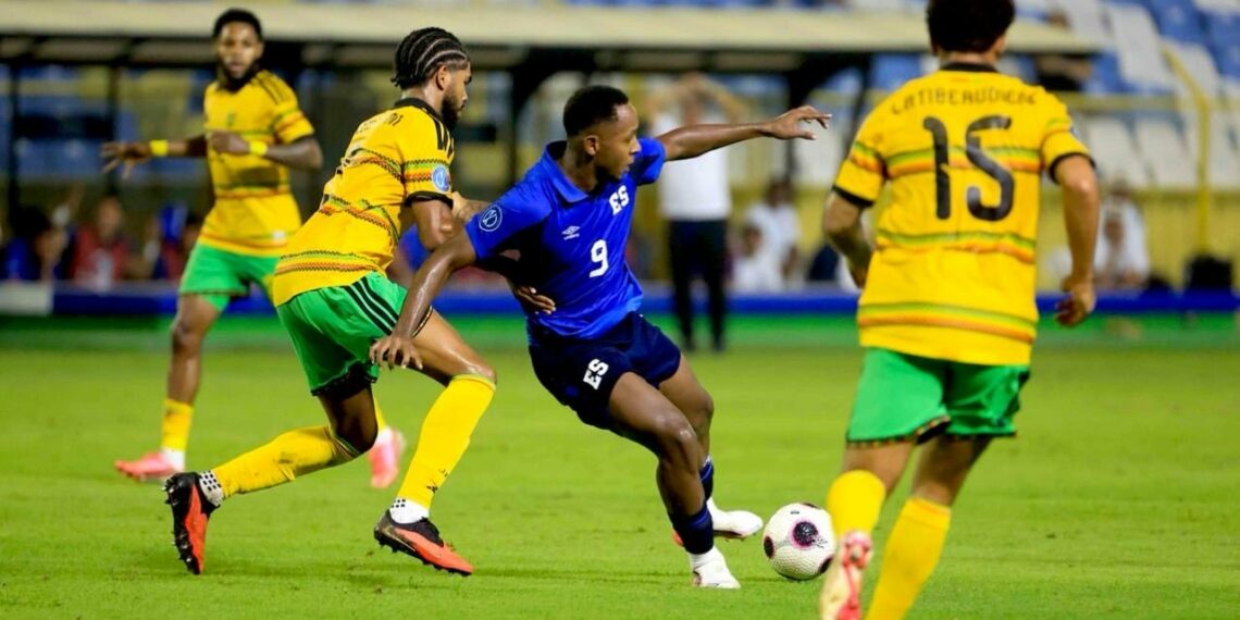 El Salvador es humillado por Jamaica en la Liga A Concacaf