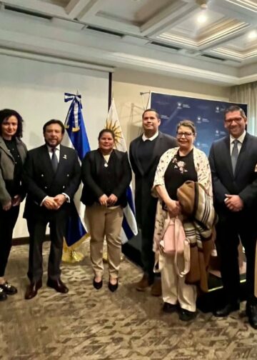 Vicepresidente Félix Ulloa comparte con la diáspora salvadoreña las transformaciones del país