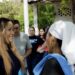 Habitantes de Santiago Nonualco son beneficiados con sillas de ruedas gracias a Vanessa Rivera