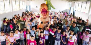 La “Dino Aventura” llega hasta Santiago Nonualco