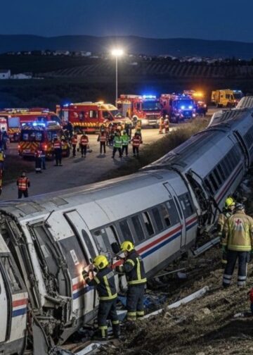 Fatal accidente ferroviario en España
