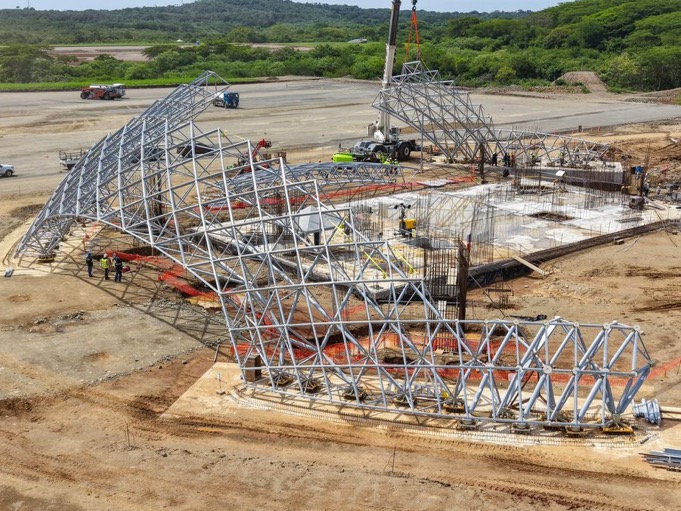 Avanza la construcción del aeropuerto del Pacífico en La Unión