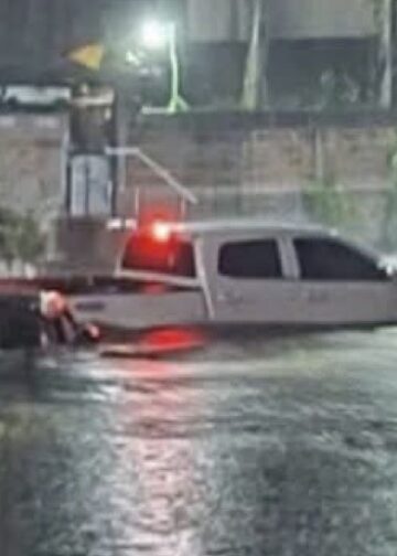 Reportan inundaciones en San Rafael Cedros