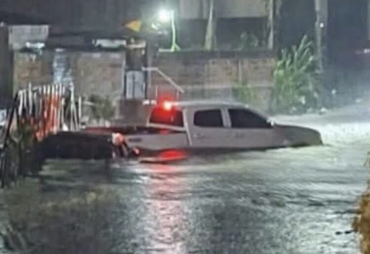 Reportan inundaciones en San Rafael Cedros