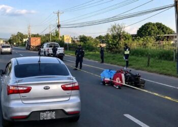 Fallece un repartidor de Pedidos Ya tras sufrir un accidente en Quezaltepeque