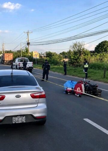 Fallece un repartidor de Pedidos Ya tras sufrir un accidente en Quezaltepeque