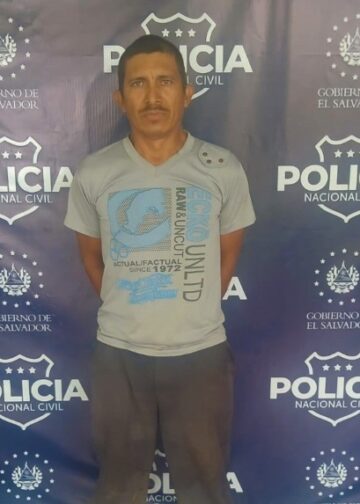 Cae alias “Campuso”, pandillero con órdenes judiciales por varios delitos en Morazán