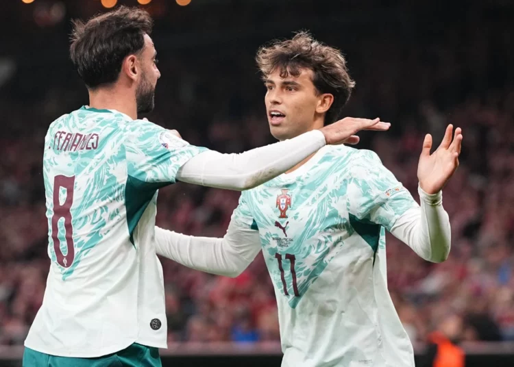 Portugal responde sin Cristiano con una contundente victoria ante Dinamarca
