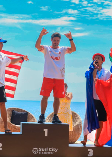 El Salvador cierra con éxito el Mundial de Longboard, que coronó a Perú y Francia en las categorías masculina y femenina