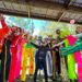 Mario Durán agasajó a niños en el parque Cuscatlán