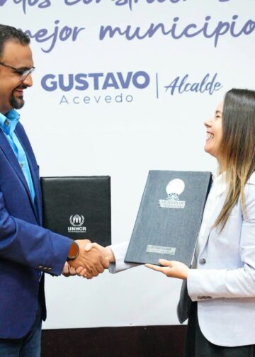 Alcaldía de Santa Ana Centro y ACNUR firman Carta de Entendimiento