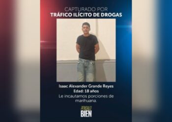 Cae distribuidor de drogas en La Unión